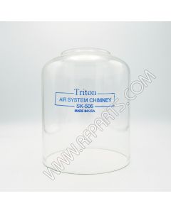 SK506  Chimney, Glass for 4-1000A, Triton(NOS)