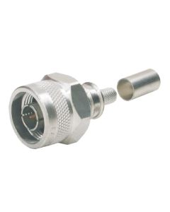 TC-240-NMH-X Times Microwave Type-N Male Crimp Connector