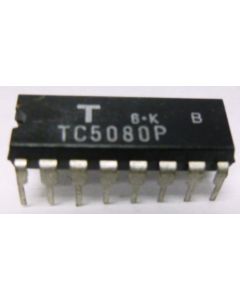 TC5080P Toshiba Programmable Divider IC 16 pin (NOS)