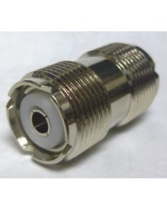RFP536 1.25 Inches Long IN Series Adapter UHF Female to UHF Female