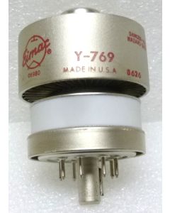 Y-769/4CX350F/8322 Eimac Transmitting Tube Ceramic/Metal Tetrode NSN 5960-01-264-2087 (NOS)