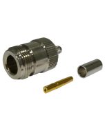 82-5376-RFX Amphenol Type-N  Straight Female Crimp Connector (Commercial Version) 
