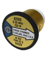 CD82006 wattmeter element, 2-30 mhz 250watt, Coaxial Dynamics