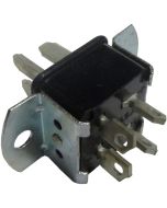 P304AB  4 Pin Cinch Connector Plug w/Angle Brackets  (Jones)