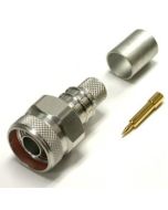 RFN-1006-I-WB RF Industries Type-N Male Straight Crimp Connector for Cable Group I