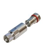 RFU-502-H1 RF Industries UHF Male (PL259) Clamp Type Connector for Cable Group H1