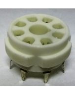 8 Pin Ceramic Tube Socket PCB mount